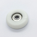 POM wheel plastic pulley ball bearing